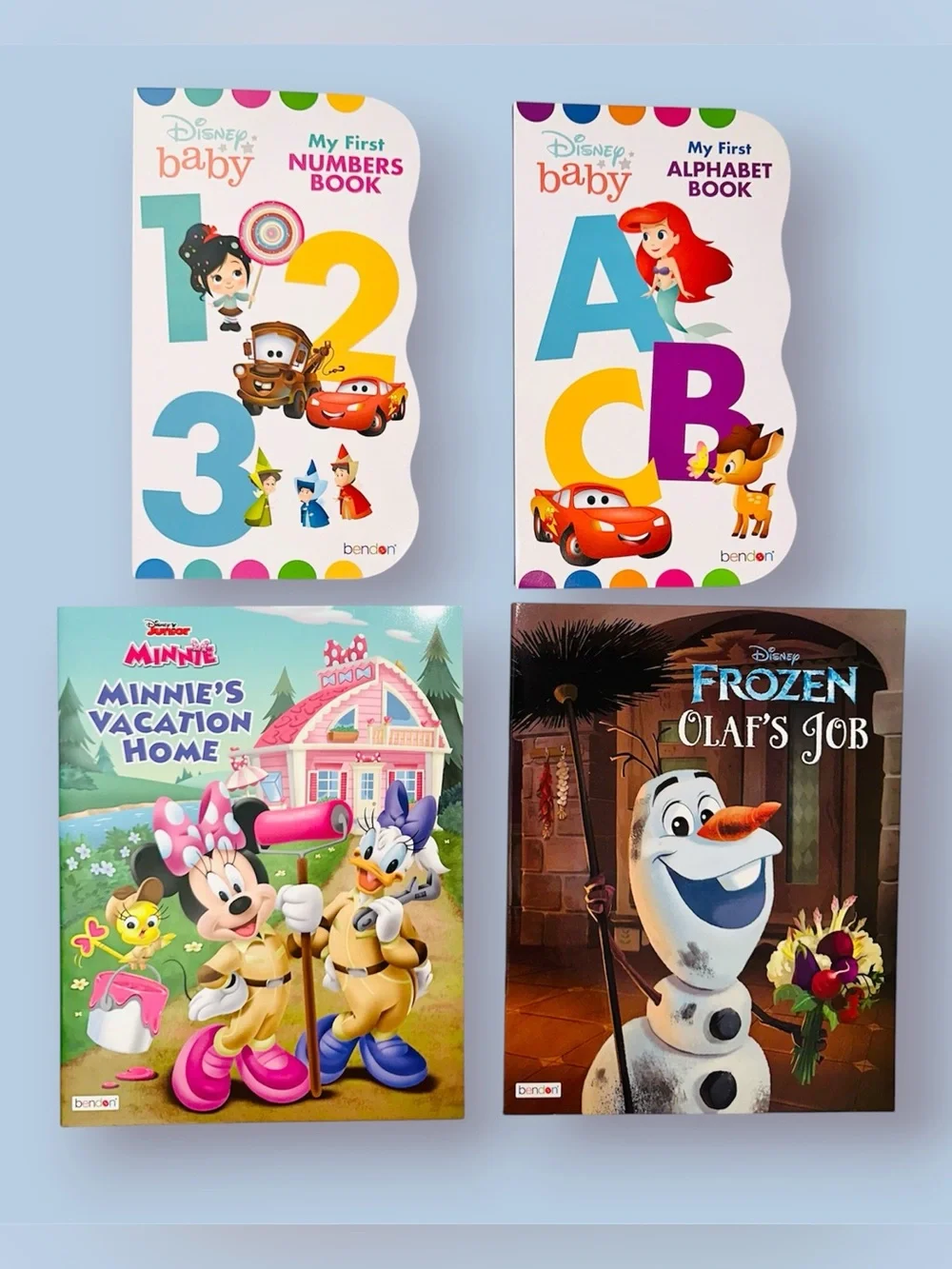 New 4pc Disney Children’s Book Bundle